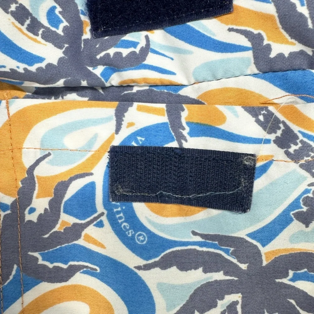 Vineyard Vines Swim Trunks Palm Trees & Waves Logo Mens Size‎ XL